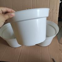 Gambar pot bunga kopeng bulat 25putih dari jullyusaha undefined 2 Tokopedia
