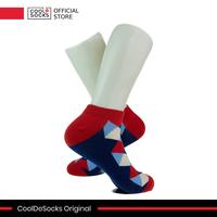 Gambar CoolDeSocks Original | Kaos Kaki Pendek - Checkered Neo - Red dari CoolDeSocks undefined 5 Tokopedia