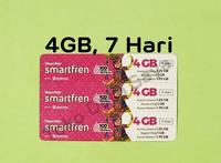Gambar Voucher Kuota Data Smartfren 4GB, 7 Hari dari Toko Data Saya undefined 1 Tokopedia