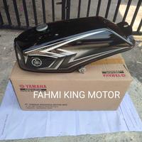 Gambar TANGKI RX KING HITAM SET ORIGINAL YGP GRES BARU STRIPING EMBLEM CLEAR dari @fahmi kingmotor undefined 2 Tokopedia