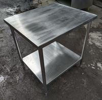 Gambar X399 meja kitchen working table 2 susun stainless 80x70x85cm bekas eks resto dari XKitchen undefined 5 Tokopedia