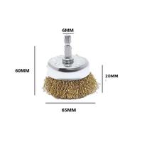 Gambar Mata Bor Kawat Sikat Pembersih Poles Karat Kerak Besi Keramik Kayu 1Pc - Bowl 75 mm dari sewelas online shop undefined 3 Tokopedia