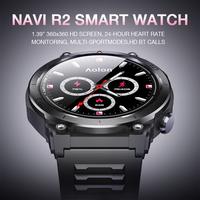Gambar Aolon Navi R2 Smartwatch GPS Tracking Map Bluetooth Call 500mAh 7 Days Usage Time Smart Watch Pria IP68 Waterproof - Black dari Aolon Official Store undefined 3 Tokopedia