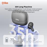 Gambar Olike T111 TWS True Wireless Earbuds Headset Bluetooth 5.3 ENC ANC Dual Mic Earphone Bass Max T111NC dari QUEEN id Official undefined 5 Tokopedia