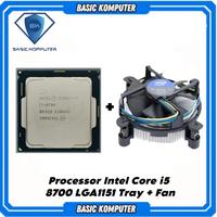 Gambar PROCESSOR INTEL CORE i7 8700 3.2 GHz SOCKET LGA1151 TRAY + FAN dari BASIC KOMPUTER undefined 1 Tokopedia