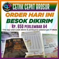 Gambar TERMURAH Cetak Cepat Brosur A4 art paper 1 sisi dari Asyathiri Printing undefined 1 Tokopedia