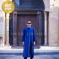 Gambar Jubah Resleting Premium Gamis Pria Muslim Dewasa Katun Putih Nyaman Adem Original - JUBAH HITAM RSL, M dari Amar Luthfi undefined 1 Tokopedia