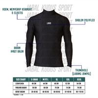 Gambar 3 in 1 - Setelan Baju Manset Olahraga Pria Wanita Legging Baselayer dari JABAL KUDUS SPORT undefined 5 Tokopedia