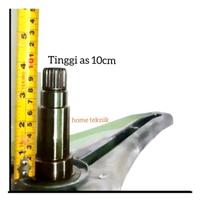 Gambar Segitiga mesin cuci LG FC1027N3W front loading 7-8 kg as tinggi 10 cm dari Axel tronic undefined 2 Tokopedia