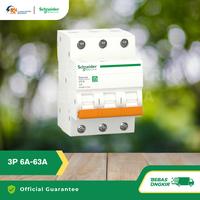 Gambar MCB/ MCB SCHNEIDER/ MCB 3 POLE/ MCB 3 PHASE/ DOMAE 6A 10A 16A 20A 25A 32A 40A 50A 63A /SCHNEIDER ORIGINAL - DOMAE 3P 20A dari ROHA ELEKTRIK BERSAUDARA undefined 1 Tokopedia