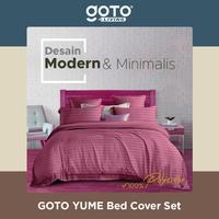 Gambar Goto Yume Bed Cover Sprei Bedcover Set Seprei Tencel Premium Lembut - FUCHSIA, 120 X 200 X 30 dari diana serbaguna undefined 5 Tokopedia