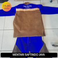 Gambar JAKET LAS / WELDING JACKET / JAKET UNTUK KEPERLUAN LAS dari MENTARI SAFTINDO JAYA undefined 2 Tokopedia