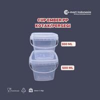 Gambar Cup Ember PP Persegi 500 ml 1 dus isi 600 pcs dari e-mart Indonesia_NEW undefined 3 Tokopedia