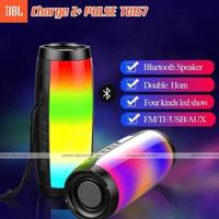 Gambar (TOP QUALITY) Speaker JBL Bluetooth LED Charge 2+ Pulse TG157 Light Wireless dari GETRI TECK undefined 1 Tokopedia