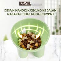 Gambar Focat TP Tempat Makan Hewan Kaki Tinggi M44 Pet Feeder Bowl High Raised - Kuning dari Focat Indonesia undefined 5 Tokopedia