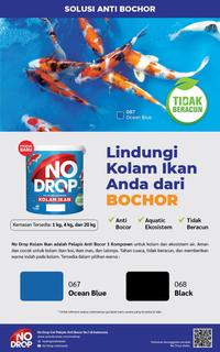 Gambar CAT KOLAM IKAN NO DROP 1 KG - OCEAN BLUE dari Rumah Cantik Impian undefined 2 Tokopedia