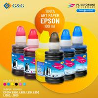 Gambar 1 SET 6 WARNA Tinta Art Paper G&G Original Compatible Untuk Head Print Epson - Hitam, 100 ml - MAGENTA dari naurashop96 undefined 1 Tokopedia
