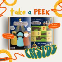 Gambar Interactive Storybook : The Nativity Story - buku cerita & aktifitas anak kristen katolik ; cocok untuk kado natal / christmas present (1-7 tahun) dari SaintScribbles undefined 4 Tokopedia
