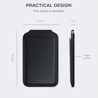 Gambar Colta Magsafe Wallet Vegan Leather Magnetic Card Holder Dompet HP Magnet iPhone Kulit - Navy Blue dari TECHLAB ID undefined 5 Tokopedia