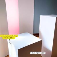 Gambar Podium kubus white large IMPODIO - Properti foto studio - Uk 60cm dari StoreeKami undefined 4 Tokopedia