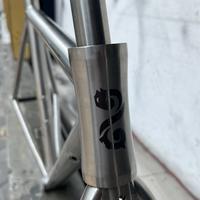 Gambar FRAME ROADBIKE TITANIUM 700C XLR8 STALKER 700 TITAN ROAD BIKE SIZE 50 ORIGINAL NEW SEPEDA BALAP FRAMESET dari Amadeo Gallery undefined 5 Tokopedia