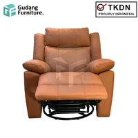 Gambar GF Series Sofa Reverie 1 Seater Sofa Single Recliner Minimalis (PS) - Cokelat dari Gudang Furniture_NEW undefined 3 Tokopedia