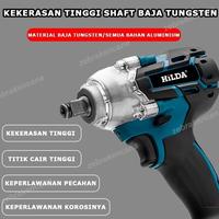 Gambar 800W Cordless Impact Wrench Set 21V Brushless Electrik Tanpa Kabel 21 Volt Torsi Kunci Listrik Electric Impact Wrench dengan 8 Socket Wrench/ 1500 N.m 1/2" 1/4" Cordless Electric Impact Wrench Kompatibel Dengan Baterai Makita/bor baterai cas komplit/ - 8-32mm/15pcs dari FRESNEW SHOP undefined 2 Tokopedia