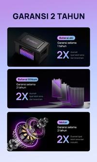 Gambar SEPEDA LISTRIK OFERO MAGICAL 2 PRO LITHIUM FAST CHARGING - NOBLE GRAY dari ROYAL BRAND STORE.ID undefined 5 Tokopedia