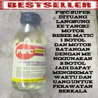 Gambar CAIRAN PEMBERSIH INJEKTOR DAN KARBURATOR MOTOR MOBIL 100ML CAIRAN INFUS INJEKSI PWC KARBU - PWC SUPER dari indo jaya motor_NEW undefined 2 Tokopedia