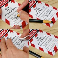 Gambar Lockout Tagout Station with Loto Devices - 16 Pack Safety Lock Set, 6 Hasps, 40 Do Not Operate Tags, Lock Out Tag Out Kit Board, Lockout Safety dari Malikha&Nahla undefined 4 Tokopedia