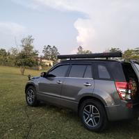 Gambar side awning khusus grand vitara langsung nempel di roof rail dari Camperking undefined 4 Tokopedia