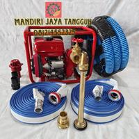 Gambar Mesin Pompa Pemadam Tekanan Tinggi High Pressure Pump 8 PK + Selang Pemadam Kebakaran 60 M dari MANDIRI JAYA TANGGUH undefined 1 Tokopedia