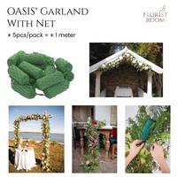 Gambar Oasis Garland With Net = 5Pcs - Wedding Dekorasi - Table Runner - Lontong - Pernikahan - Floral Foam Terbaru! - 5 pcs dari Toko cahaya ab undefined 1 Tokopedia