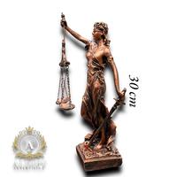 Gambar Patung Dewi Keadilan Lady Of Justice (Justitia) Ukuran 30 cm Warna Perunggu Tembaga Ready Stok dari aldipy.Adv undefined 3 Tokopedia