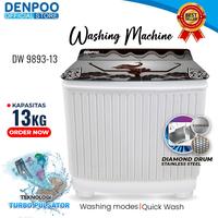 Gambar MESIN CUCI DENPOO 2 TABUNG DW 9893-13 KG dari DENPOO OFFICIAL SURABAYA undefined 2 Tokopedia