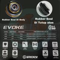 Gambar Reel Spinning Iroly Evoke - 4000 dari Shan- Fishing undefined 2 Tokopedia