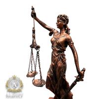 Gambar Patung Dewi Keadilan Lady Of Justice (Justitia) Ukuran 30 cm Warna Perunggu Tembaga Ready Stok dari aldipy.Adv undefined 2 Tokopedia