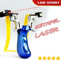 Gambar Ketapel Laser Bidik Flatband Stabilizer Tactical Hunting Slingshot - Silver Biru dari LOA SPORT undefined 1 Tokopedia