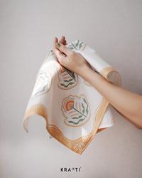 Gambar Krafti Project and Living - Hand towel / Napkin Linen / Tea Towel / Lap Serbet / Lap Tangan - Emma Flower dari Krafti Project & Living undefined 4 Tokopedia