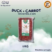 Gambar RAW FOOD DUCK & CARROT // Double Bar Pet Supply // Makanan Bebek Giling untuk Anjing dan Kucing dari Double Bar Pet Supply undefined 1 Tokopedia