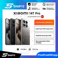 Gambar XIAOMI 14T PRO 5G - 12GB 512GB 12/512 - DIMENSITY 9300+ - GARANSI RESMI - Titan Black dari Shopyz ID undefined 1 Tokopedia
