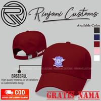Gambar TOPI BASEBAL POLANTAS GRATIS CUSTOM NAMA-TOPI POLISI LALU LINTAS - navy dari Rinjani Aparat Costum undefined 2 Tokopedia