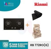 Gambar Kompor Gas Rinnai/Kompor Gas Tanam 2 Tungku RB-772 RO (G) FREE ONGKIR - Packing Standar dari Lucyandri Official undefined 4 Tokopedia