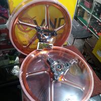 Gambar Velg VND AK 55 Ring 14 Nmax New/Old - Orange, nmax New dari MSM Garage undefined 2 Tokopedia