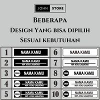 Gambar Nama Dada Plus Pin Korpri Name Tag Kuningan Dan Lencana Korpri Peniti - Nametag dan Pin, Magnet dari John_Store.id undefined 5 Tokopedia