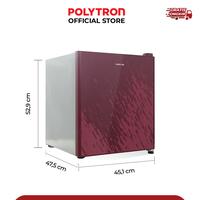 Gambar POLYTRON Kulkas Mini 50 liter PRH 51R dari Polytron Official Store Surabaya undefined 2 Tokopedia