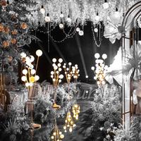 Gambar SS Lampu Hiasan Dekorasi Wedding Mewah Pelaminan Pohon Apel Standing Lampu Hias 150cm 2 Set 22 Bola Lampu dari Siyfa.Store undefined 4 Tokopedia