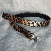 Gambar ikat pinggang pria dan wanita leopard sabuk leopard belt leopard sabuk pria cokelat putih dari Fawziah store undefined 2 Tokopedia