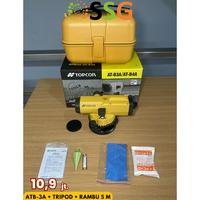 Gambar Waterpass / Auto Level Topcon Atb3A / Atb-3A / At-B3A + Aluminium Tripod Dan Rambu 5 M dari cemarasho undefined 2 Tokopedia