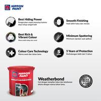Gambar WEATHERBOND (TINTING) -0,9L- CAT PREMIUM DINDING EKSTERIOR NIPPON PAINT - Accent Base dari Nippon Paint Surabaya undefined 2 Tokopedia